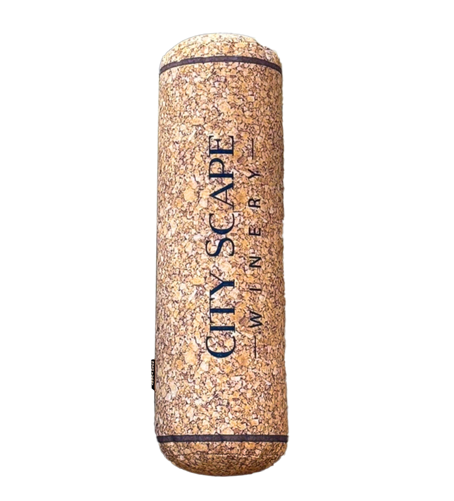 Custom Embroidered wine cork pillow.