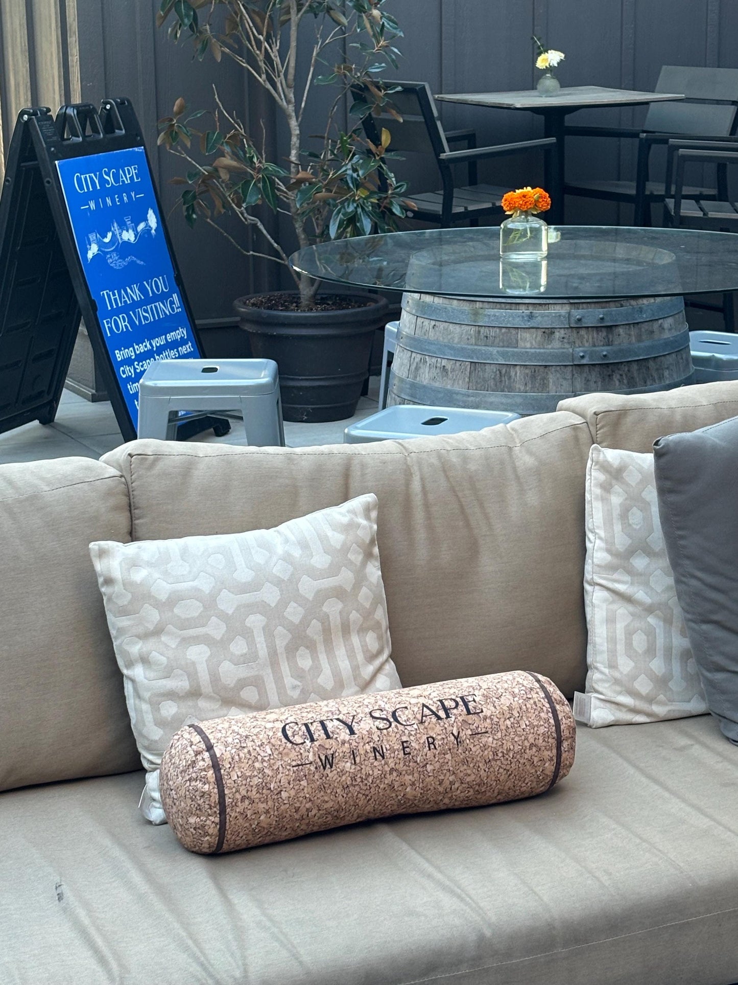 Custom vineyard 6 wine cork pillows .Great Wedding Bridesmaid or groomsmen gifts