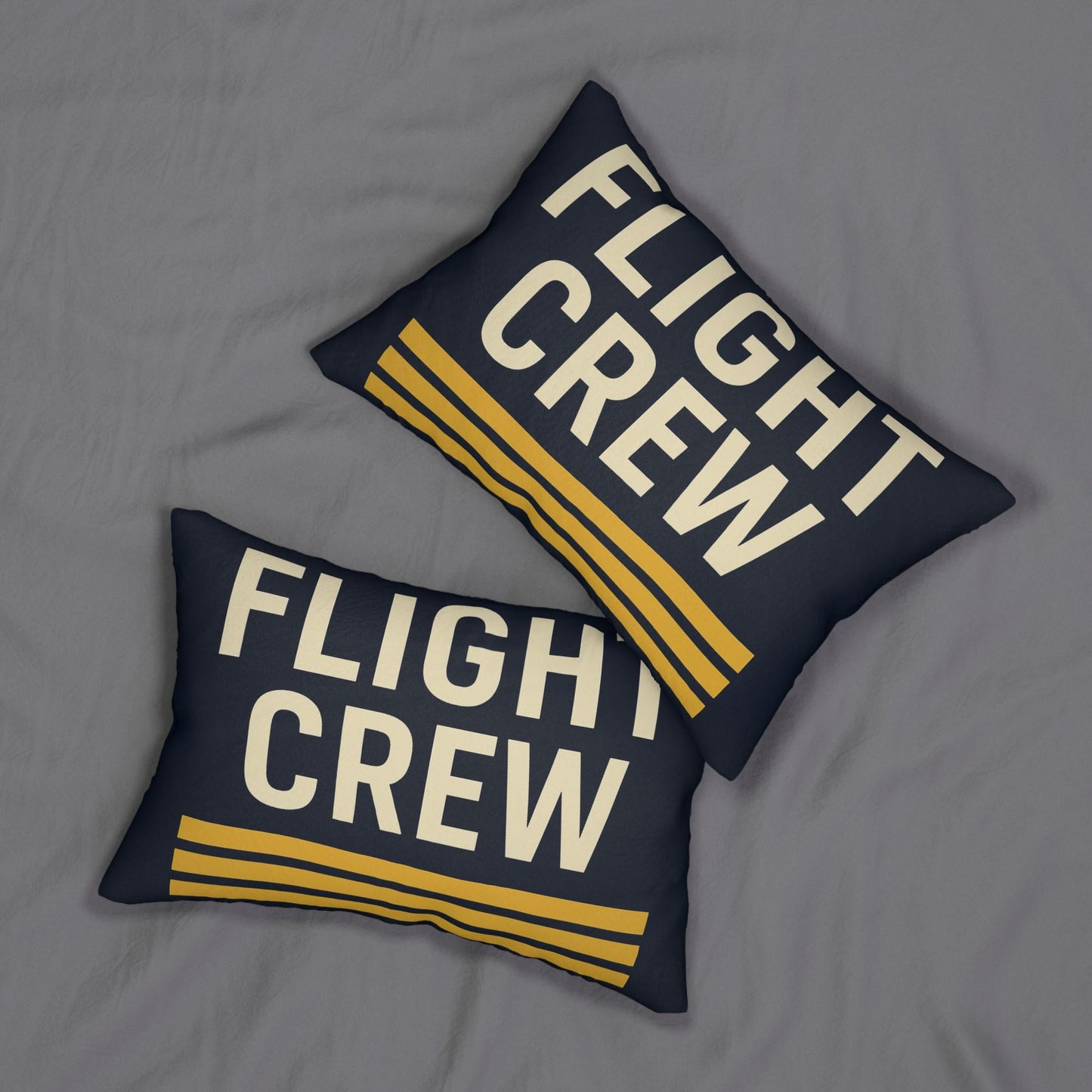 Lumbar Pillow, Flight Crew Gift, Airline Crew Decor, Steward Rest Pillow, Airline Crew Appreciation, Pilot Lumbar Cushion