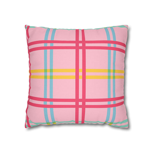 Bright Mahjong Square Pillowcase, Game Night Home Decor, Birthday Housewarming Gift, Southern Style Cushion Cover, Preppy Pillow Sham
