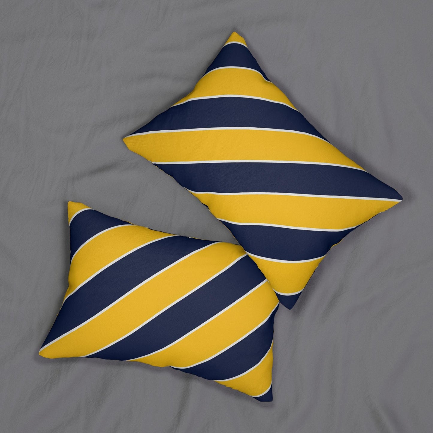 School League Spun Polyester Lumbar Pillow - Office and Home Decor, Throw Pillow, Family Home Decor, School Pride, Classic Prep Style