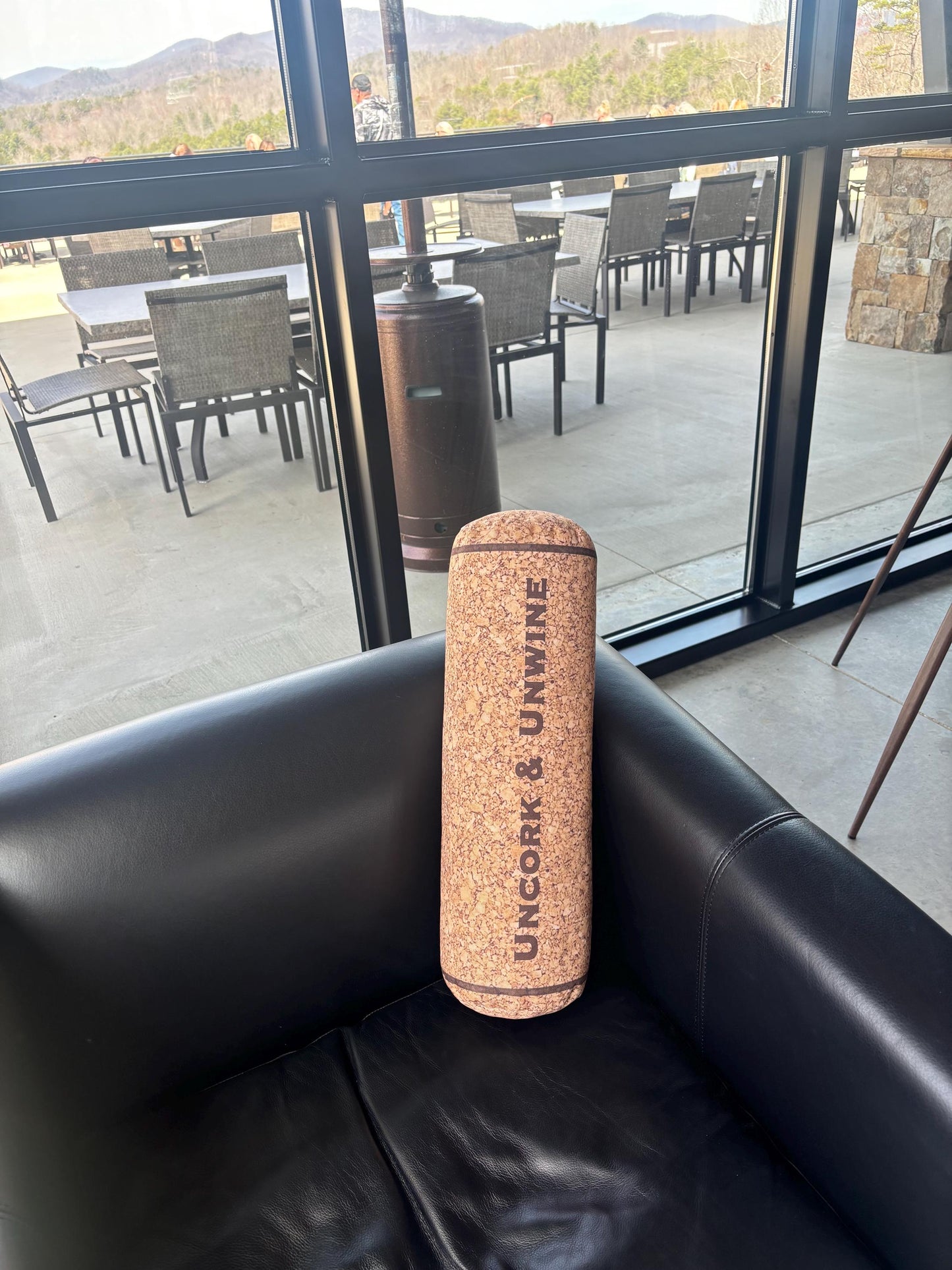 Uncork & Unwine wine cork pillow. perfect winelover gift