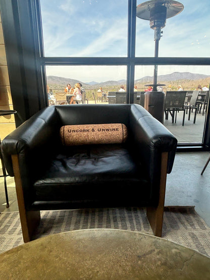 Uncork & Unwine wine cork pillow. perfect winelover gift