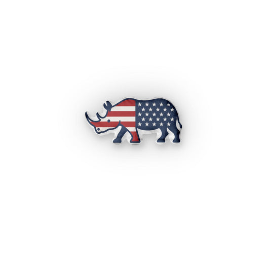 Custom Shaped Pillows - Personalized Logo Pillow, USA Rhino Design, Gift for Business Owners, Unique Throw Cushion, Logo Branding Decor,