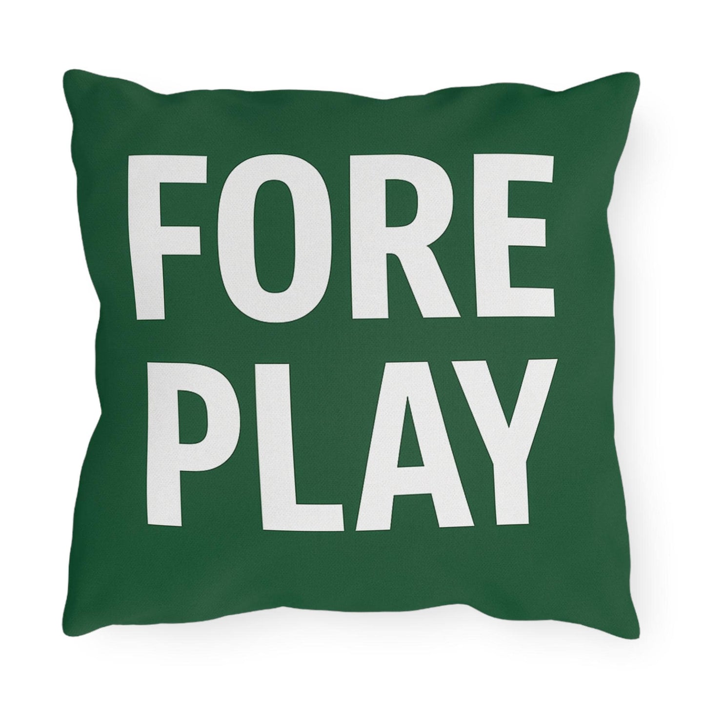 Golf-Themed Outdoor Pillows, Cozy Decor for Garden, Patio, Gift for Golfers, Fun Accent Cushions, Fairway to Heaven & Fore Play