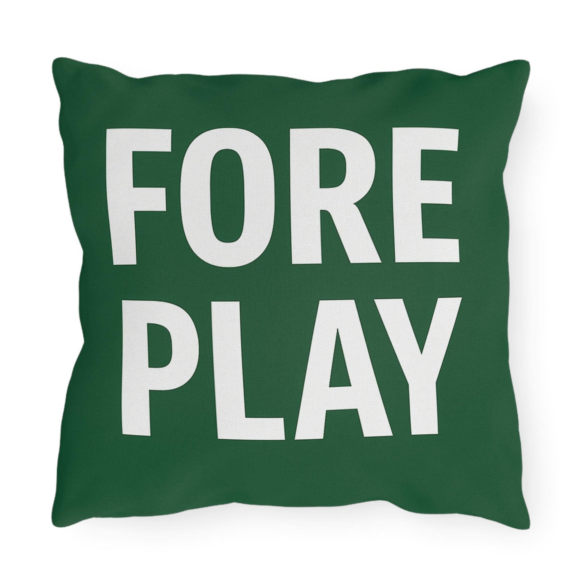 Golf-Themed Outdoor Pillows, Cozy Decor for Garden, Patio, Gift for Golfers, Fun Accent Cushions, Fairway to Heaven & Fore Play