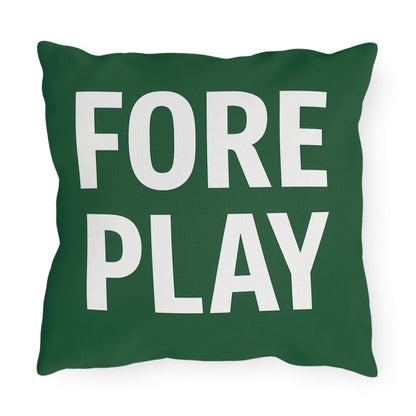 Golf-Themed Outdoor Pillows, Cozy Decor for Garden, Patio, Gift for Golfers, Fun Accent Cushions, Fairway to Heaven & Fore Play