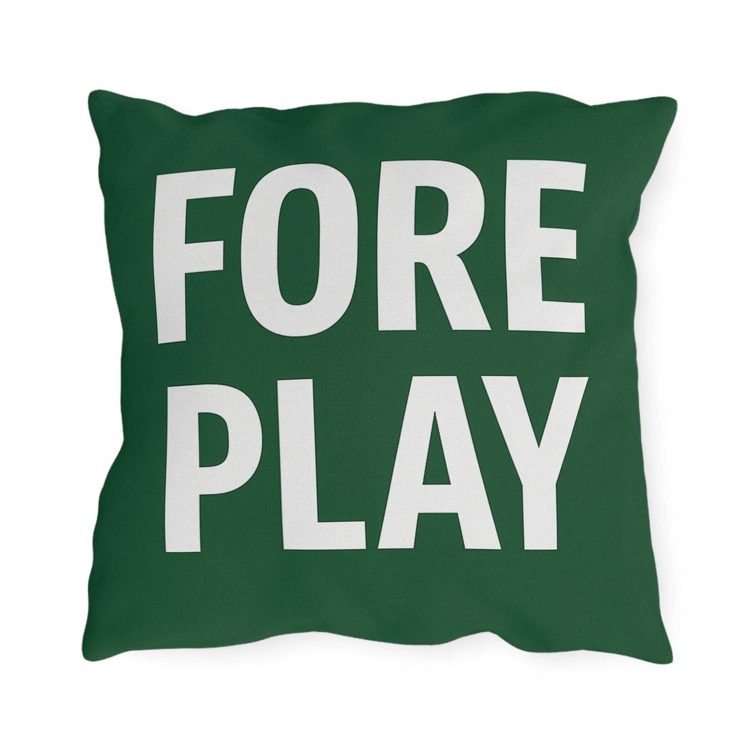 Golf-Themed Outdoor Pillows, Cozy Decor for Garden, Patio, Gift for Golfers, Fun Accent Cushions, Fairway to Heaven & Fore Play