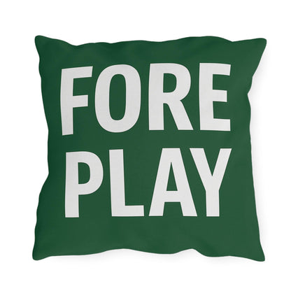 Golf-Themed Outdoor Pillows, Cozy Decor for Garden, Patio, Gift for Golfers, Fun Accent Cushions, Fairway to Heaven & Fore Play