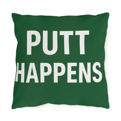 Golf-Themed Outdoor Pillows with Humorous Quotes, Decorative Cushions for Home or Garden, Gifts for Golf Lovers, Fun Outdoor Decor