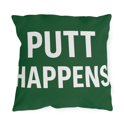 Golf-Themed Outdoor Pillows with Humorous Quotes, Decorative Cushions for Home or Garden, Gifts for Golf Lovers, Fun Outdoor Decor