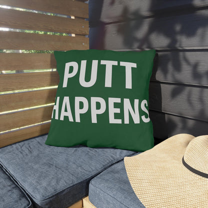 Golf-Themed Outdoor Pillows with Humorous Quotes, Decorative Cushions for Home or Garden, Gifts for Golf Lovers, Fun Outdoor Decor