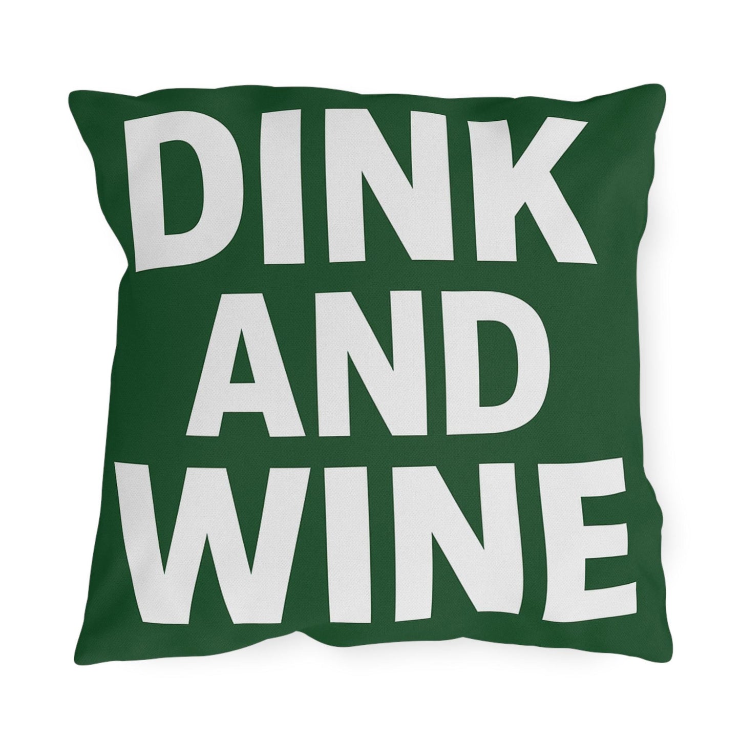 Outdoor Funny Pickleball Dink Wine Pillows - Rustic Décor for Patios, Garden Parties, Cozy Evenings, Entertaining, Gift Ideas