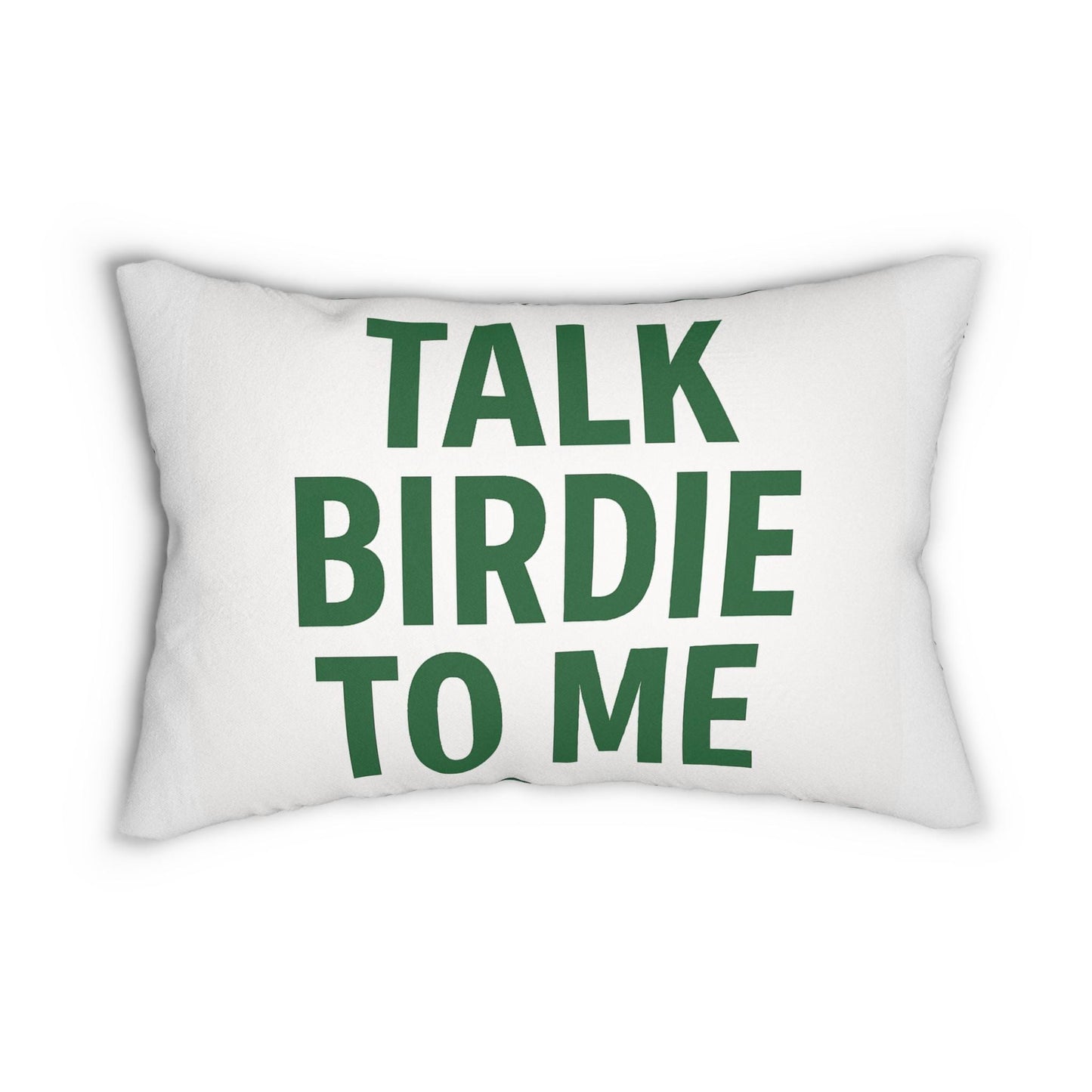 Golf-Themed Lumbar Pillow - Perfect for Golf Lovers, Fun Decor for Home, Office, or Gifts, 'Talk Birdie to Me', 'Fore Play', Home [...]