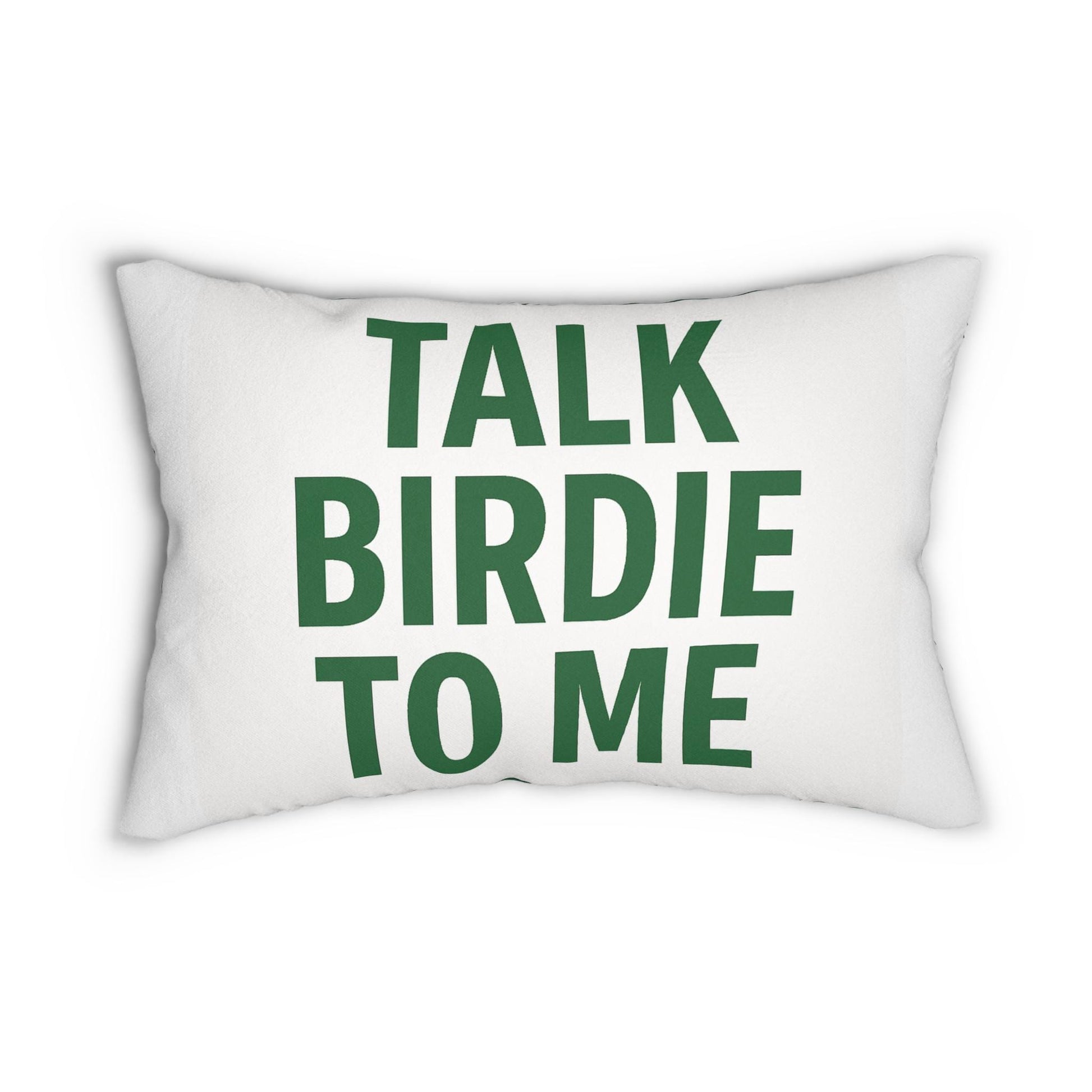 Golf-Themed Lumbar Pillow - Perfect for Golf Lovers, Fun Decor for Home, Office, or Gifts, 'Talk Birdie to Me', 'Fore Play', Home [...]