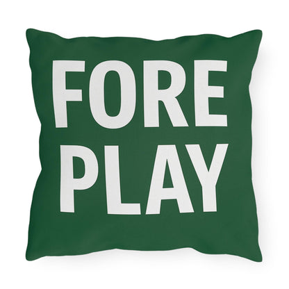 Golf-Themed Outdoor Pillows, Fun Garden Decor, Patio Cushions for Golf Lovers, Unique Gifts for Him/Her, Tournament Celebration Decor