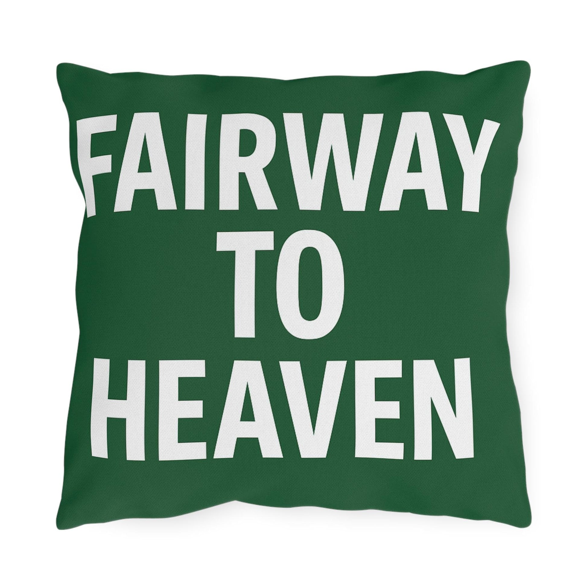Golf-Themed Outdoor Pillows, Cozy Decor for Garden, Patio, Gift for Golfers, Fun Accent Cushions, Fairway to Heaven & Fore Play