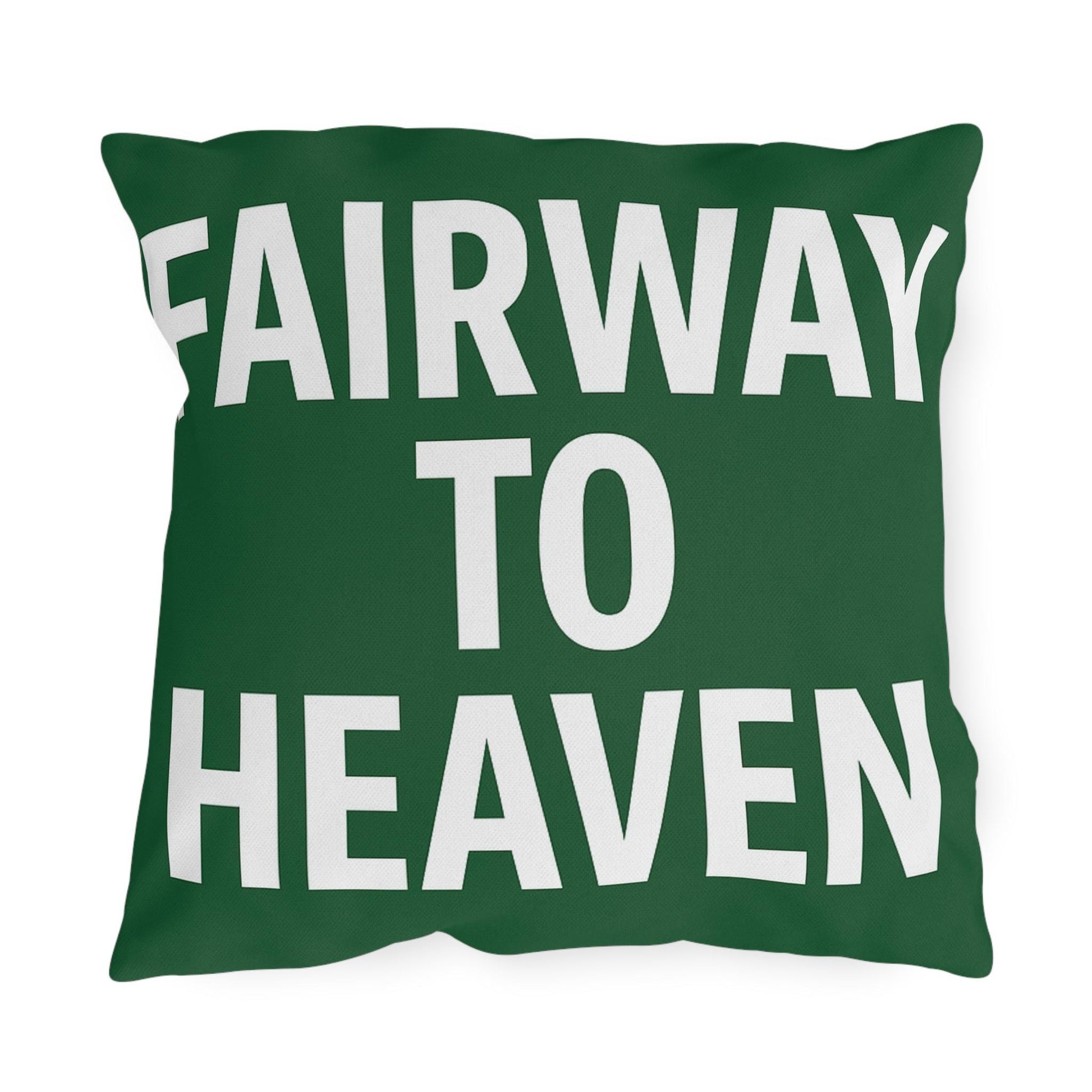 Golf-Themed Outdoor Pillows, Cozy Decor for Garden, Patio, Gift for Golfers, Fun Accent Cushions, Fairway to Heaven & Fore Play