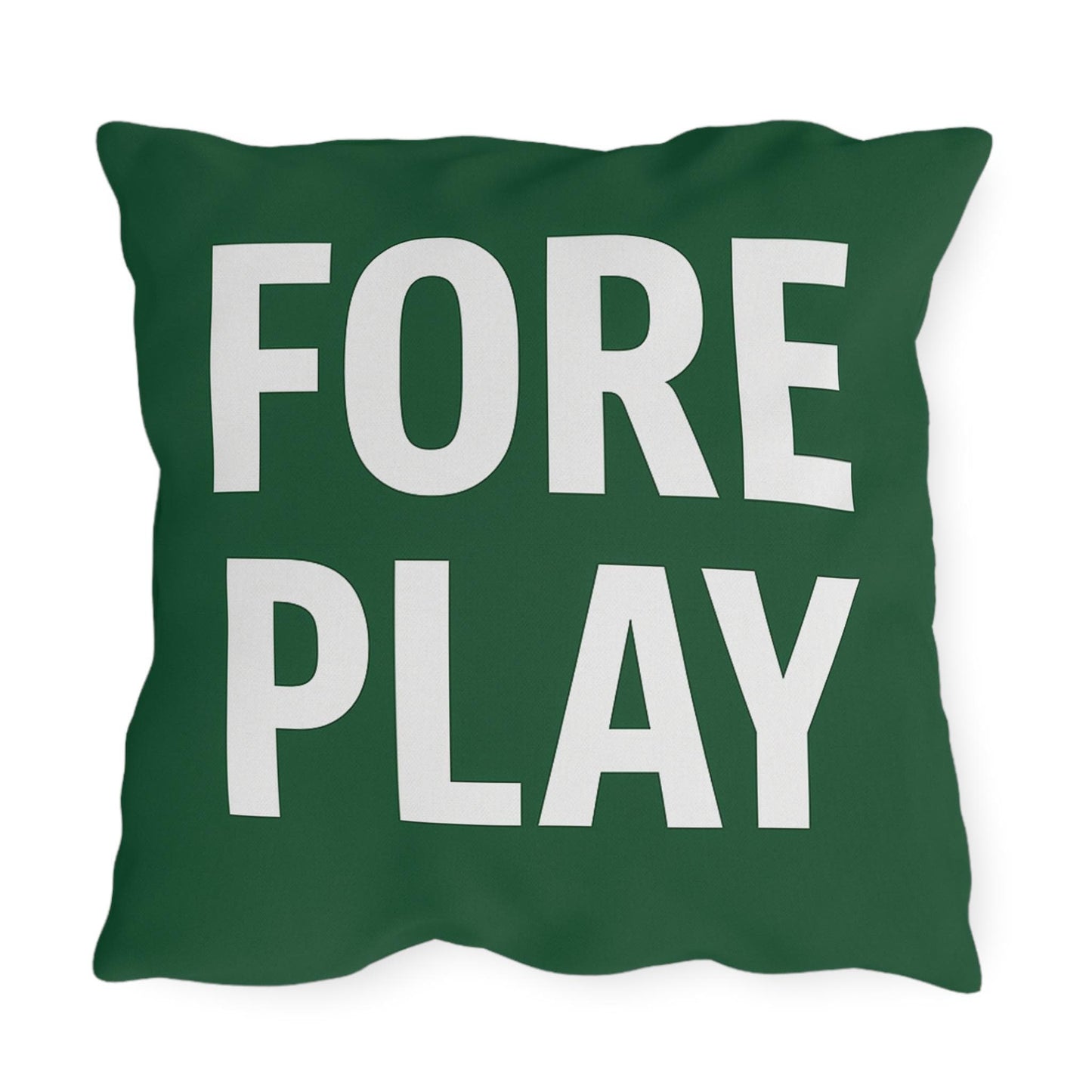 Golf-Themed Outdoor Pillows, Cozy Decor for Garden, Patio, Gift for Golfers, Fun Accent Cushions, Fairway to Heaven & Fore Play