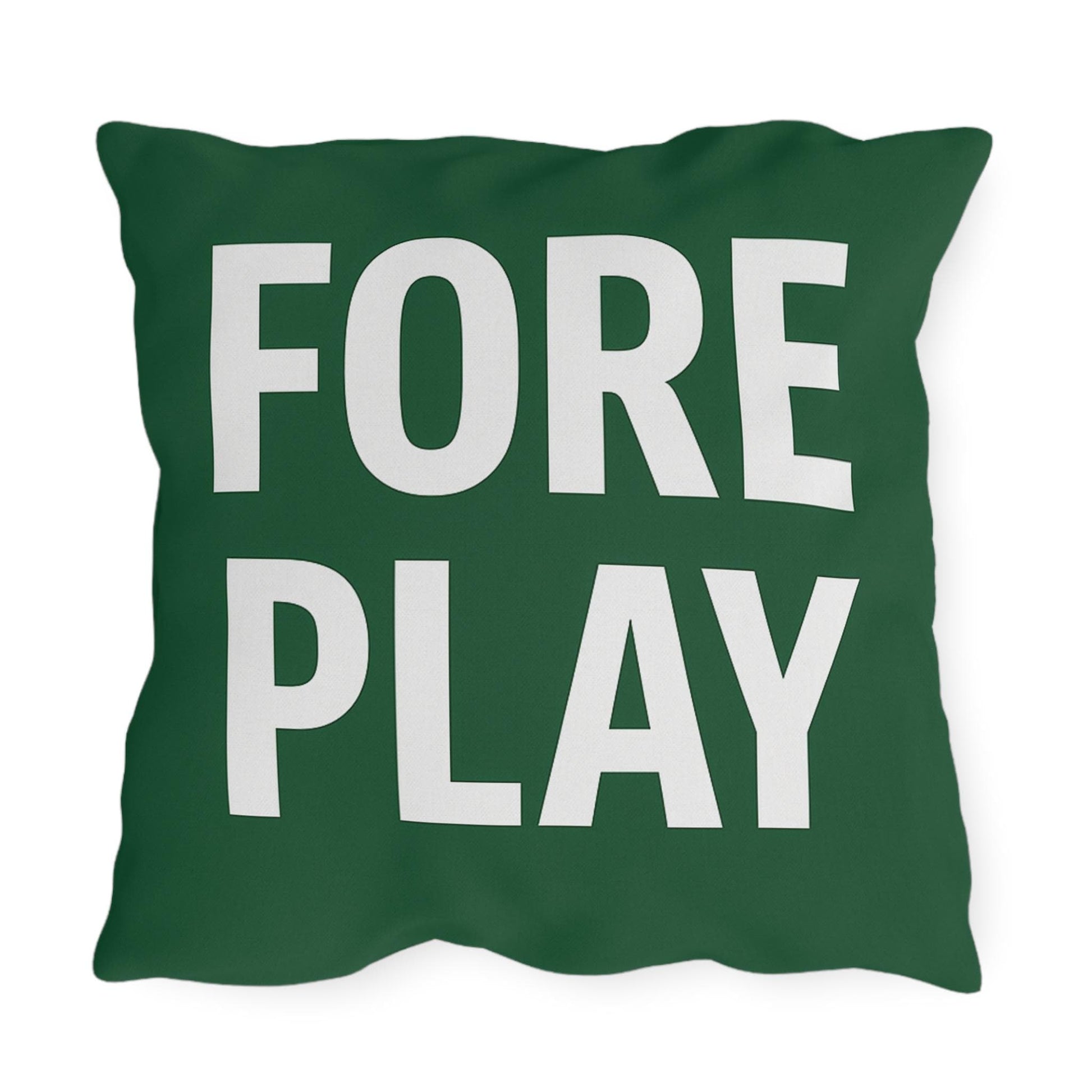 Golf-Themed Outdoor Pillows, Cozy Decor for Garden, Patio, Gift for Golfers, Fun Accent Cushions, Fairway to Heaven & Fore Play