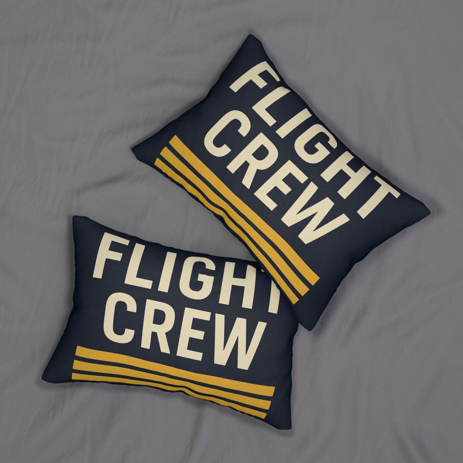 Lumbar Pillow, Flight Crew Gift, Airline Crew Decor, Steward Rest Pillow, Airline Crew Appreciation, Pilot Lumbar Cushion
