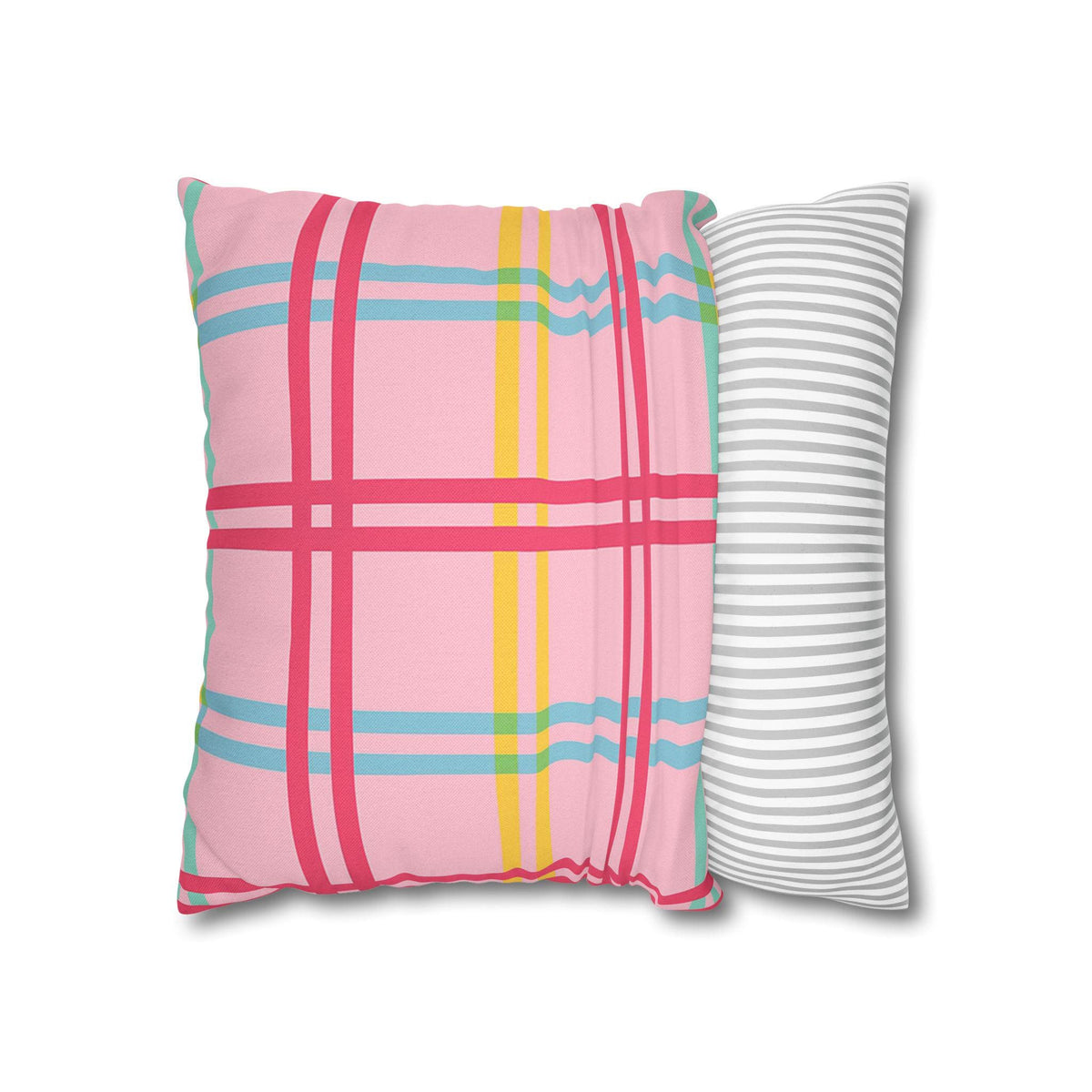 Bright Mahjong Square Pillowcase, Game Night Home Decor, Birthday Housewarming Gift, Southern Style Cushion Cover, Preppy Pillow Sham