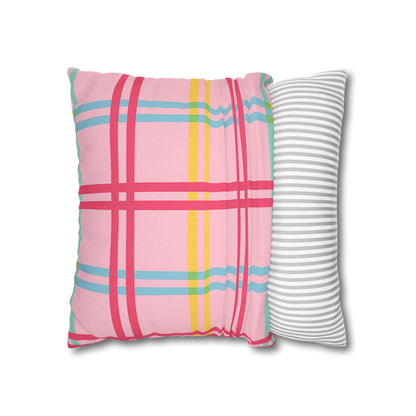 Bright Mahjong Square Pillowcase, Game Night Home Decor, Birthday Housewarming Gift, Southern Style Cushion Cover, Preppy Pillow Sham
