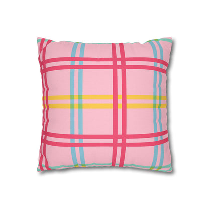 Bright Mahjong Square Pillowcase, Game Night Home Decor, Birthday Housewarming Gift, Southern Style Cushion Cover, Preppy Pillow Sham