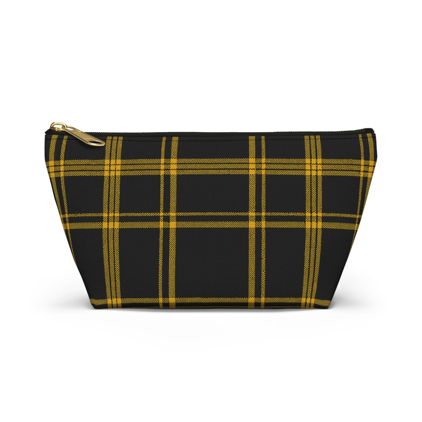 Plaid Accessory Pouch - School Team Makeup Bag, Tailgate Pouch, Preppy School Pride Gift, Travel Pouch, Gift for Friend
