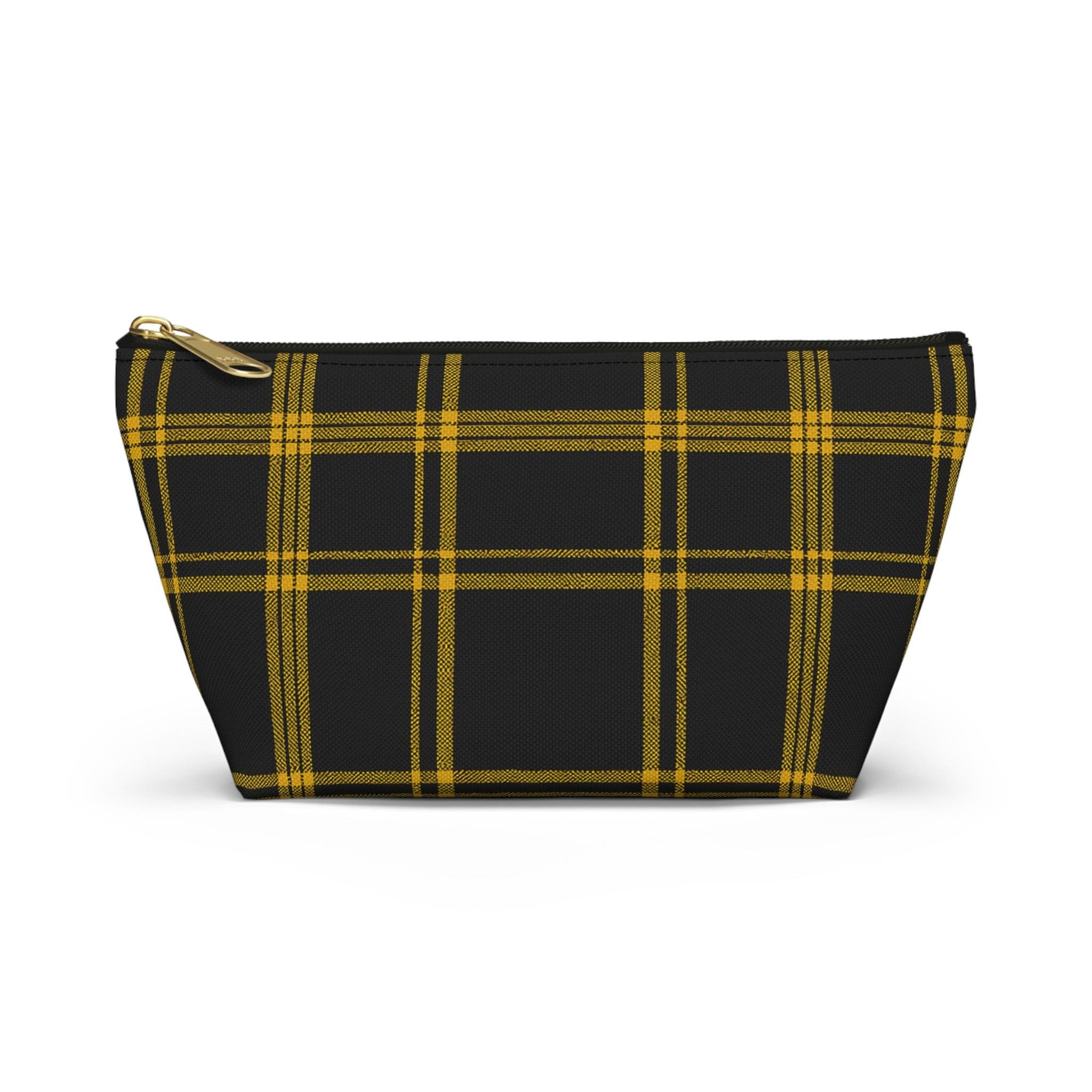 Plaid Accessory Pouch - School Team Makeup Bag, Tailgate Pouch, Preppy School Pride Gift, Travel Pouch, Gift for Friend