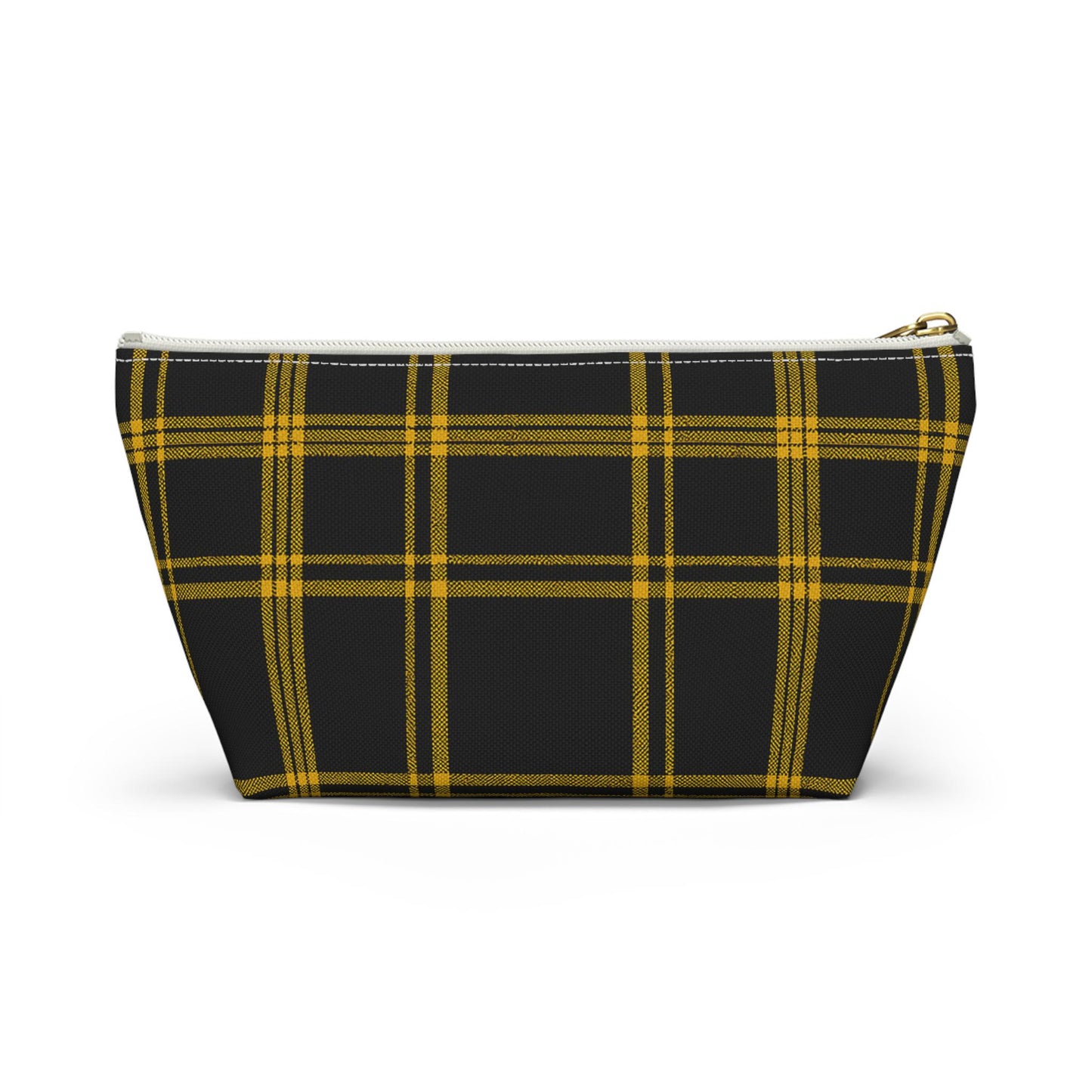 Plaid Accessory Pouch - School Team Makeup Bag, Tailgate Pouch, Preppy School Pride Gift, Travel Pouch, Gift for Friend