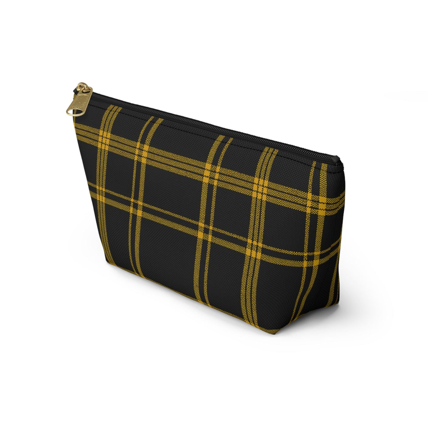 Plaid Accessory Pouch - School Team Makeup Bag, Tailgate Pouch, Preppy School Pride Gift, Travel Pouch, Gift for Friend