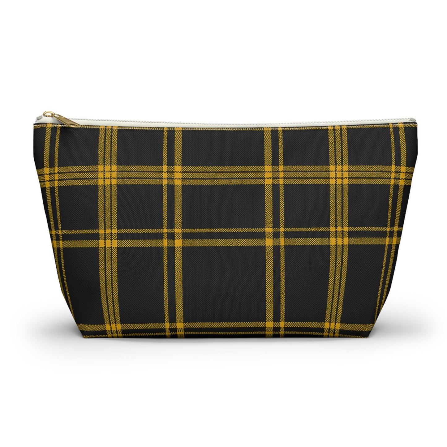 Plaid Accessory Pouch - School Team Makeup Bag, Tailgate Pouch, Preppy School Pride Gift, Travel Pouch, Gift for Friend