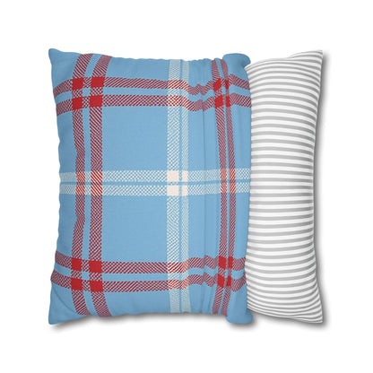 School Plaid Pillowcase, Team Pride, Grand Slam Throw Pillow, Baseball Fan Gift, Housewarming Present