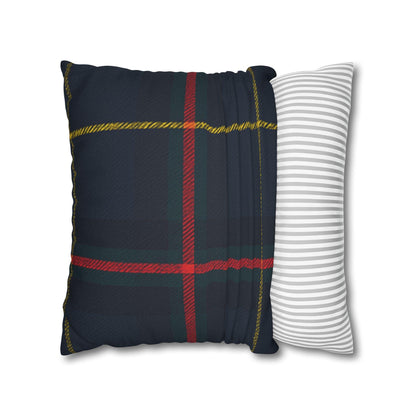Plaid Pillowcase, Decorative Pillow Cover, Preppy Home Decor, Square Cushion Case, Tartan Print Throw Pillow Sham