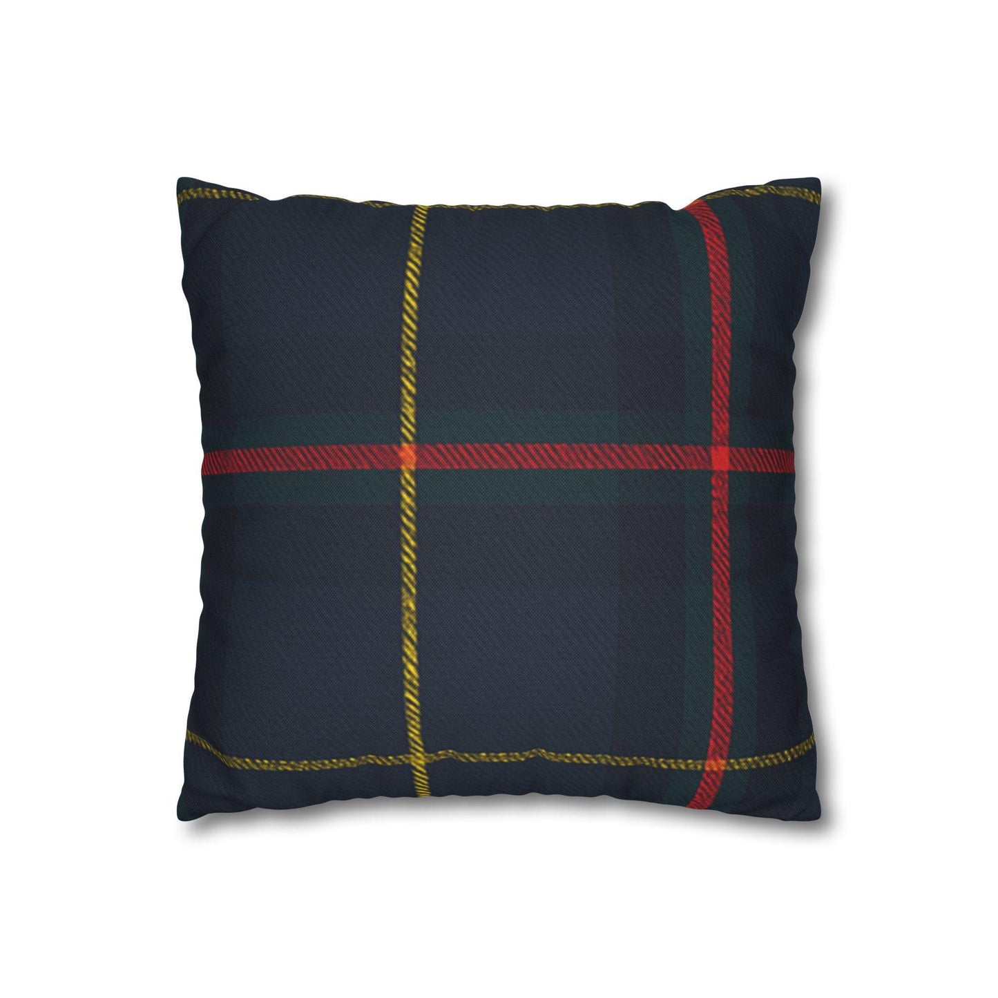 Plaid Pillowcase, Decorative Pillow Cover, Preppy Home Decor, Square Cushion Case, Tartan Print Throw Pillow Sham