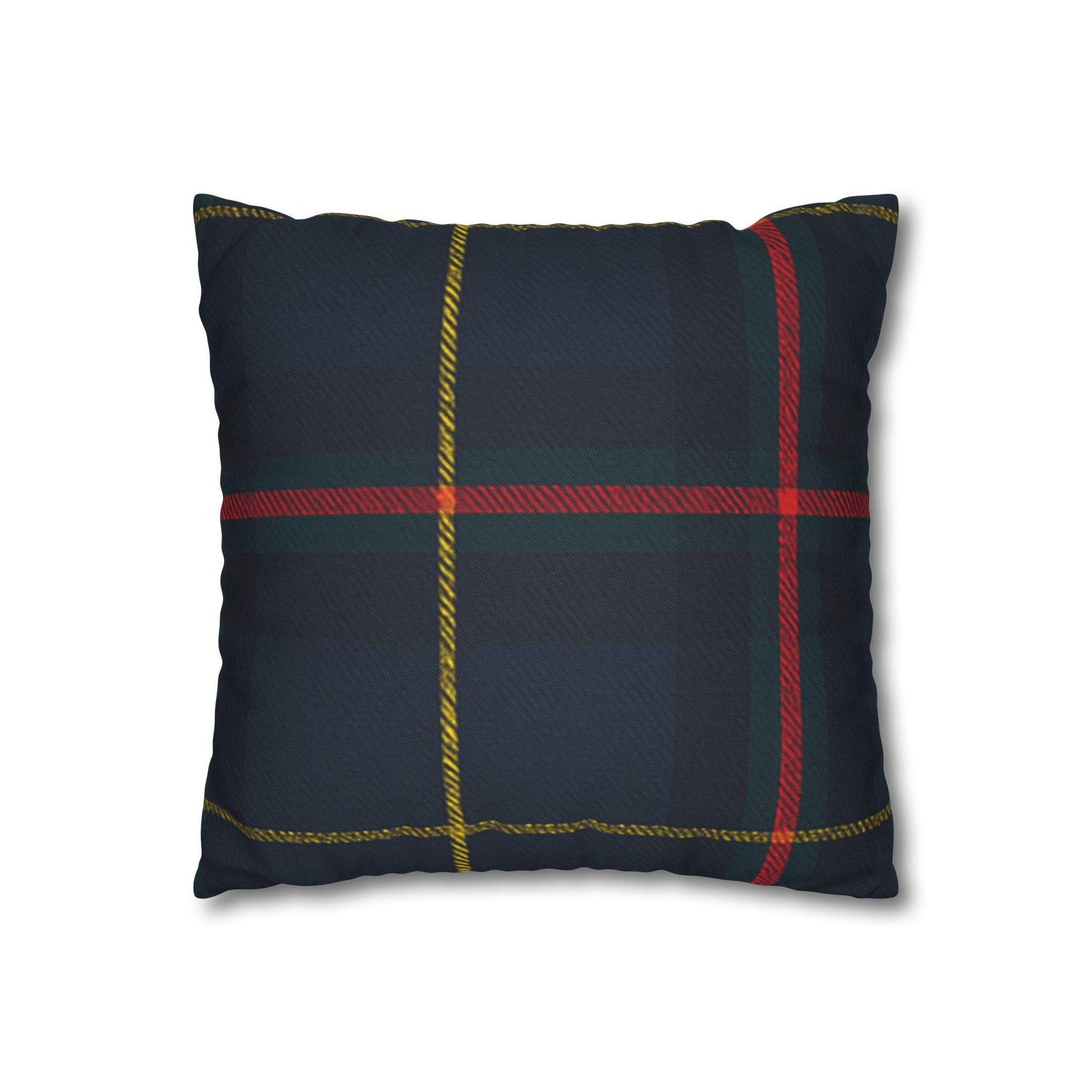 Plaid Pillowcase, Decorative Pillow Cover, Preppy Home Decor, Square Cushion Case, Tartan Print Throw Pillow Sham