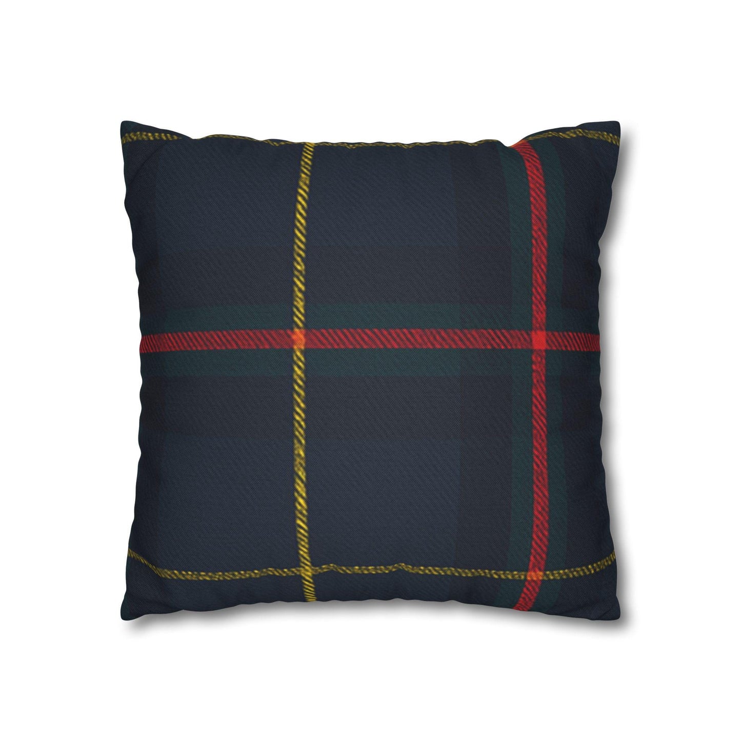 Plaid Pillowcase, Decorative Pillow Cover, Preppy Home Decor, Square Cushion Case, Tartan Print Throw Pillow Sham