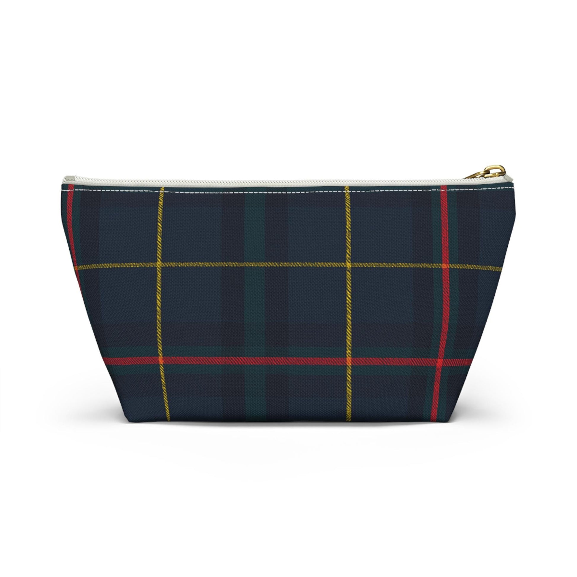 Plaid Accessory Pouch, Make-up Bag, School Supplies Case, Weekend Trip Essential Carryall