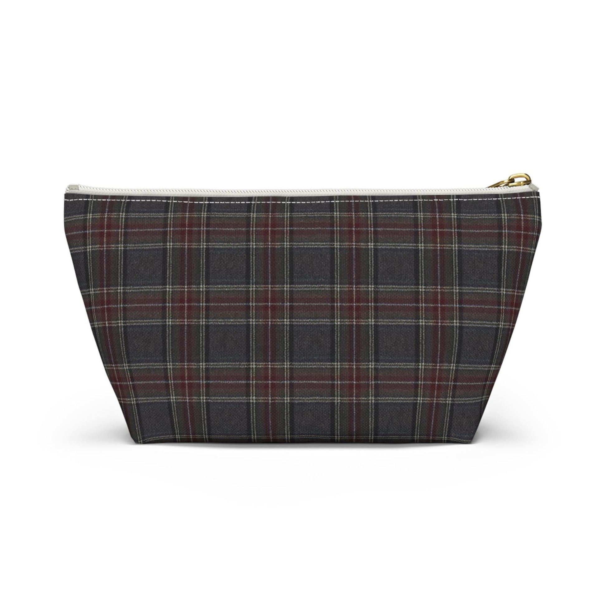 Plaid Accessory Pouch, Make-up Bag, School Supplies Case, Weekend Trip Essential Carryall
