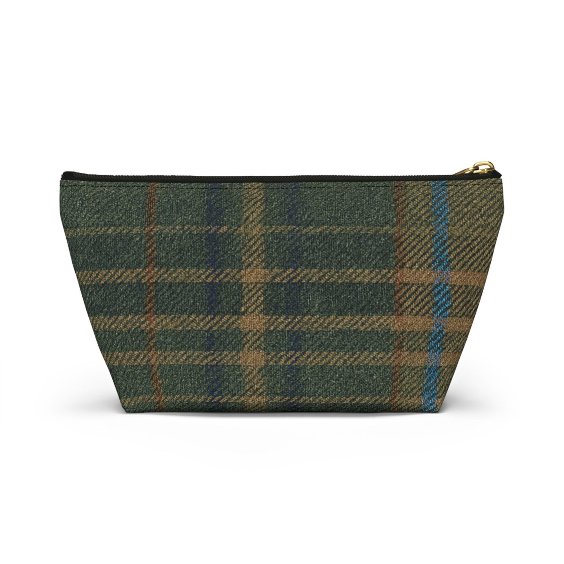 Plaid Accessory Pouch, Make-up Bag, School Supplies Case, Weekend Trip Essential Carryall
