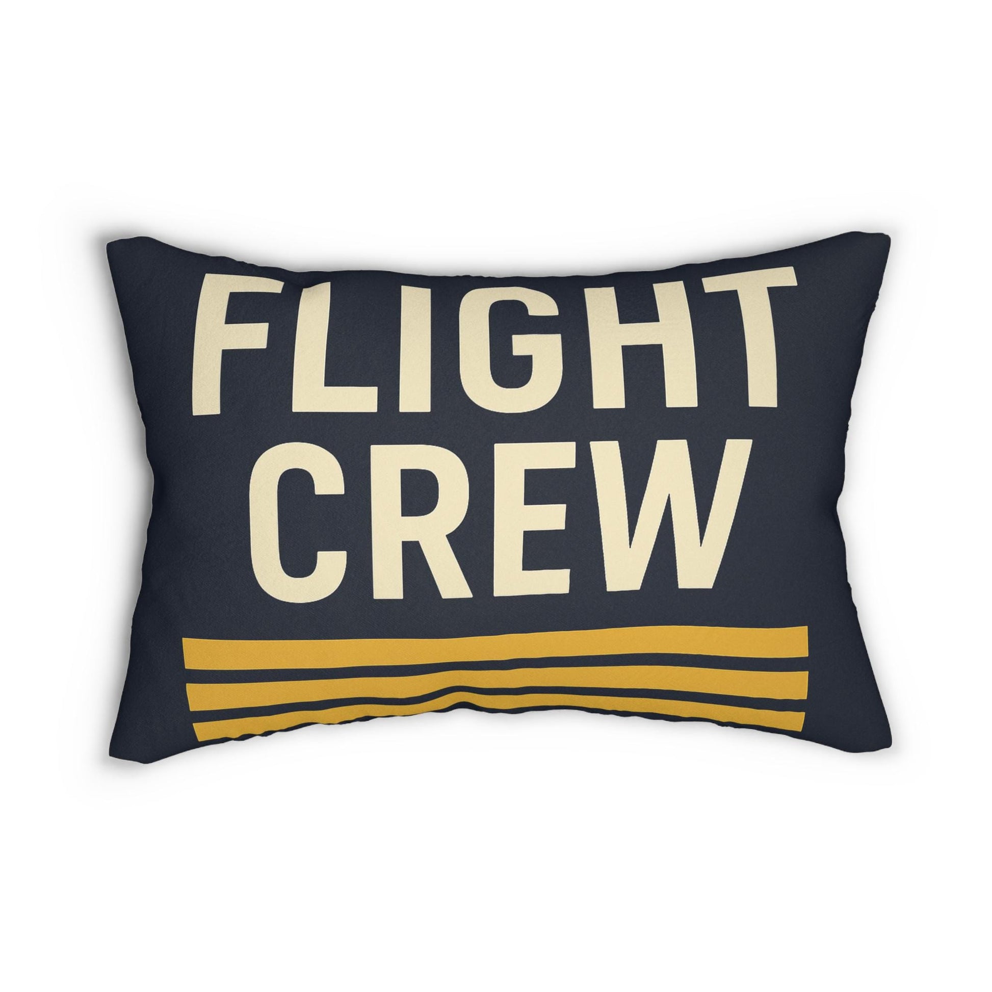 Lumbar Pillow, Flight Crew Gift, Airline Crew Decor, Steward Rest Pillow, Airline Crew Appreciation, Pilot Lumbar Cushion