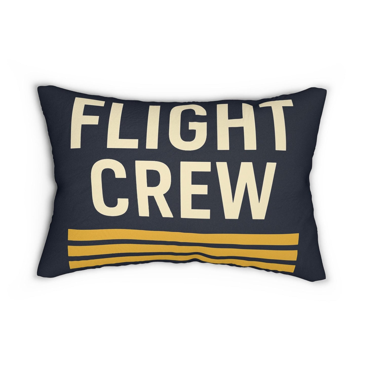 Lumbar Pillow, Flight Crew Gift, Airline Crew Decor, Steward Rest Pillow, Airline Crew Appreciation, Pilot Lumbar Cushion