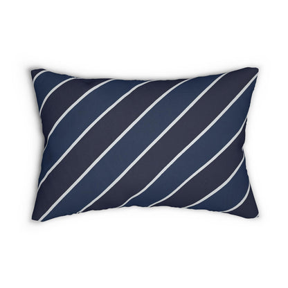 School League Spun Polyester Lumbar Pillow - Office and Home Decor, Throw Pillow, Family Home Decor, School Pride, Classic Prep Style
