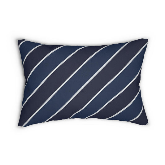 School League Spun Polyester Lumbar Pillow - Office and Home Decor, Throw Pillow, Family Home Decor, School Pride, Classic Prep Style