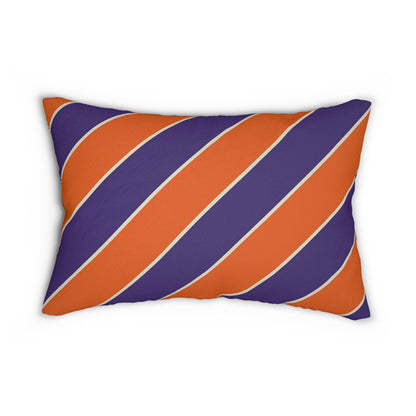 School League Spun Polyester Lumbar Pillow - Office and Home Decor, Throw Pillow, Family Home Decor, School Pride, Classic Prep Style