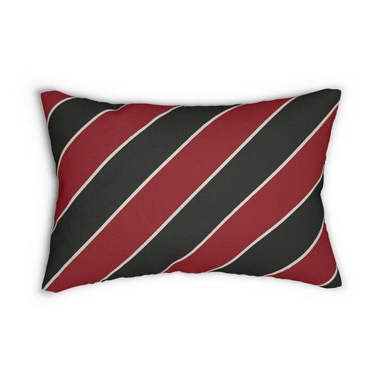 School League Spun Polyester Lumbar Pillow - Office and Home Decor, Throw Pillow, Family Home Decor, School Pride, Classic Prep Style