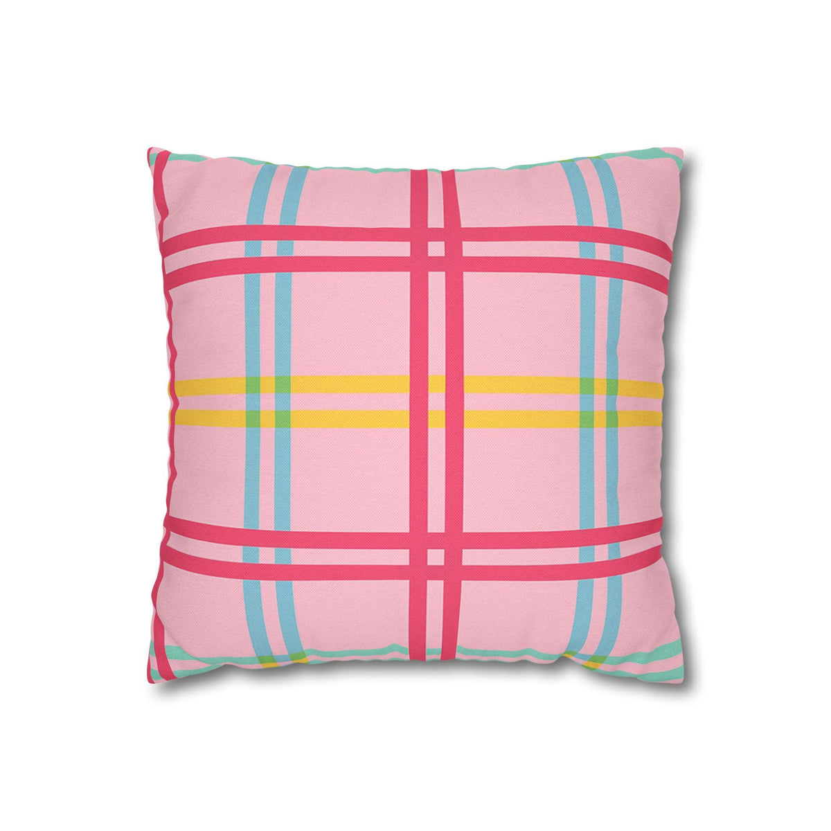 Bright Mahjong Square Pillowcase, Game Night Home Decor, Birthday Housewarming Gift, Southern Style Cushion Cover, Preppy Pillow Sham