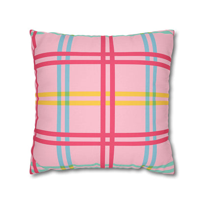 Bright Mahjong Square Pillowcase, Game Night Home Decor, Birthday Housewarming Gift, Southern Style Cushion Cover, Preppy Pillow Sham
