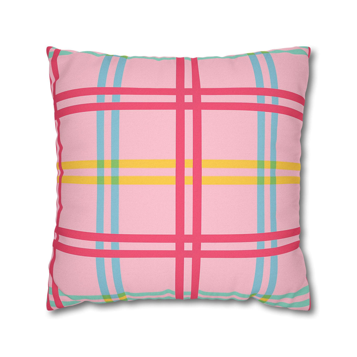 Bright Mahjong Square Pillowcase, Game Night Home Decor, Birthday Housewarming Gift, Southern Style Cushion Cover, Preppy Pillow Sham